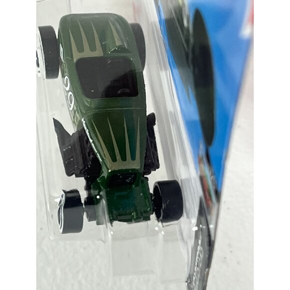 Hot Wheels Max Steel 2024 HW Roadsters 1/5 Green Diecast Car NOC - Picture 9 of 10